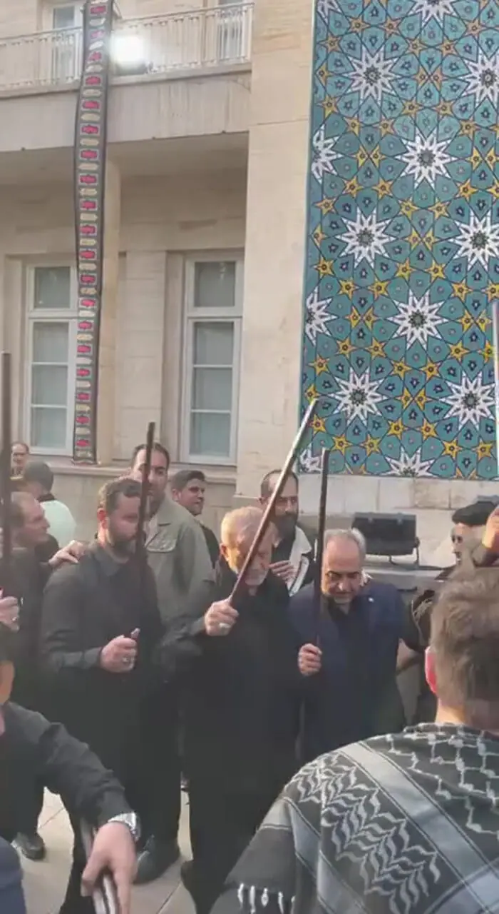 مسعود پزشکیان در عزاداری تاسوعا؛ استانداری آذربایجان شرقی