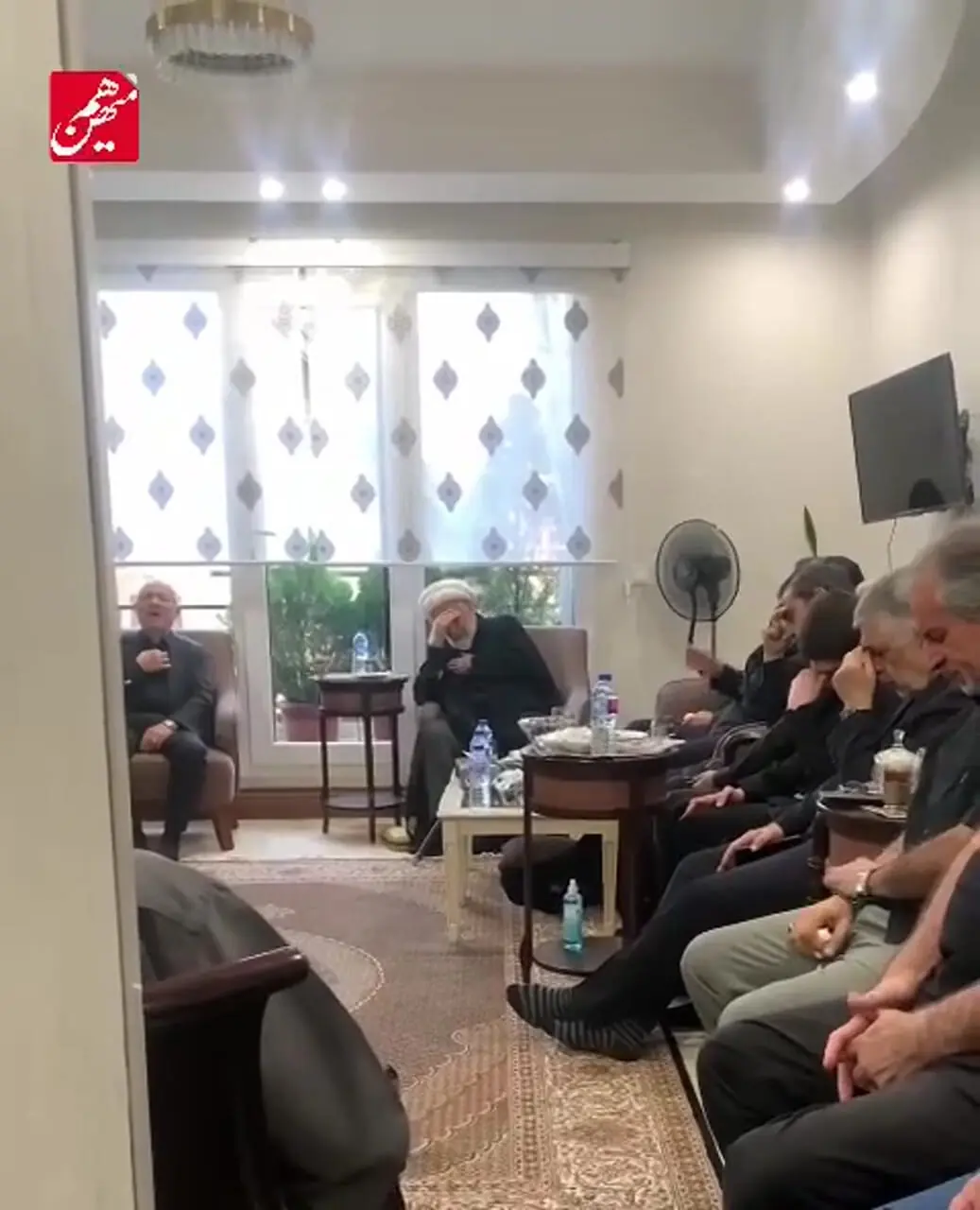 مراسم شام غریبان در منزل مهدی کروبی
