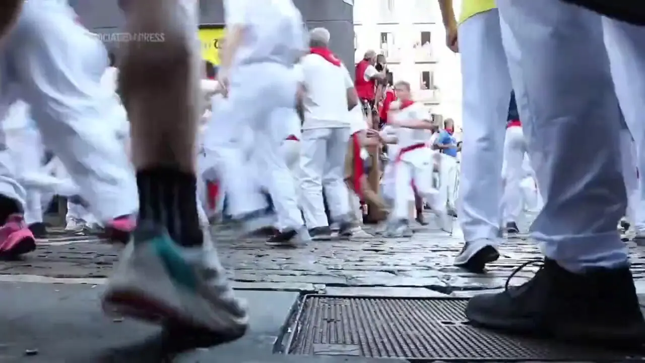 ببینید؛ ۷ نفر در دومین روز گاوبازی سن‌فرمین زخمی شدند