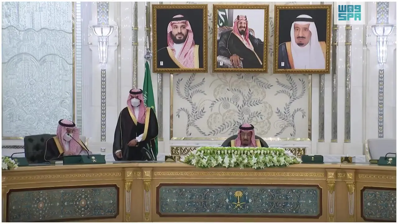 ببینید؛ پادشاه عربستان پس از مدت‌ها غیبت آفتابی شد