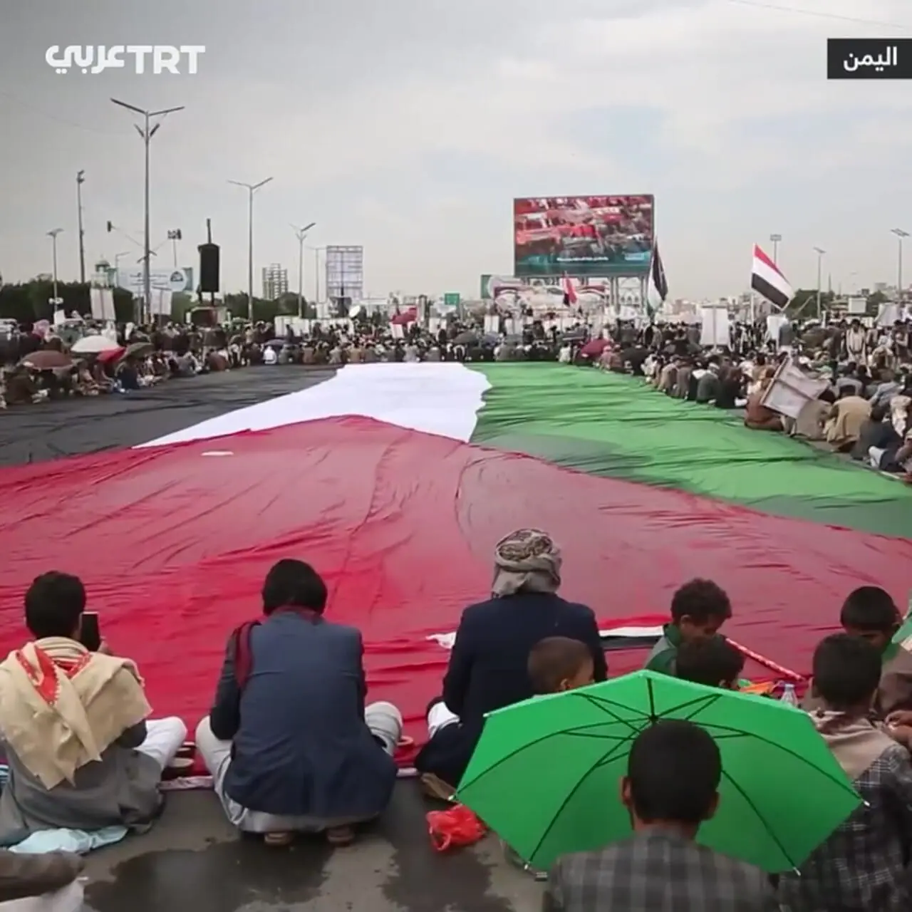 ببینید؛ خروش صدها هزار یمنی در حمایت از غزه