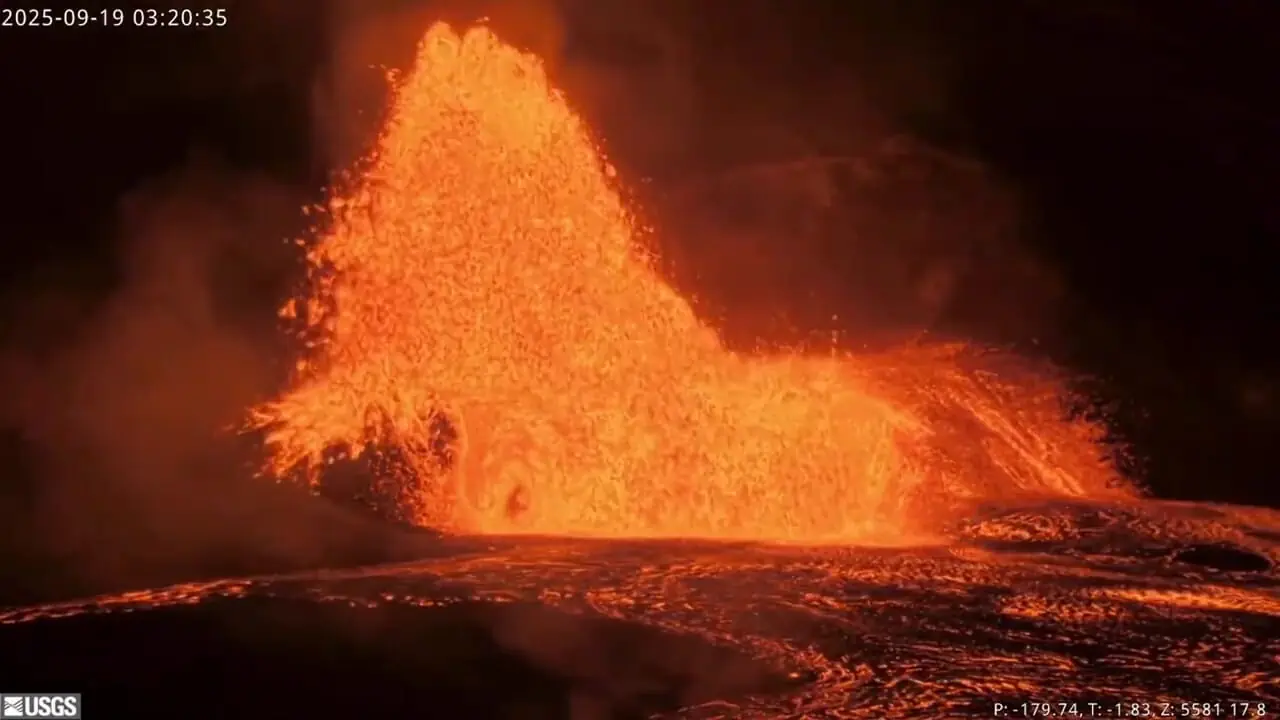 ببینید؛ طلوع آتشین در هاوایی؛ فوران آتشفشان کیلاویا