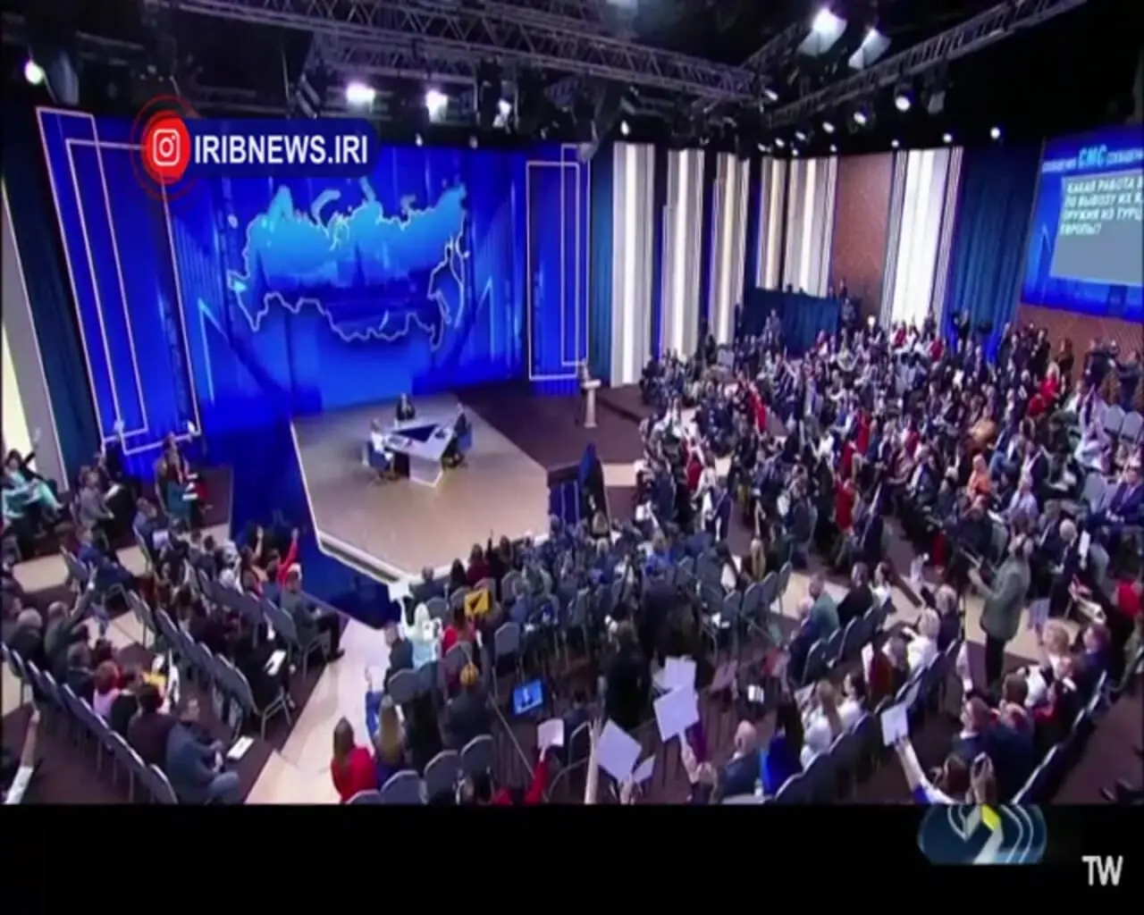 مراسم خواستگاری در نشست خبری پوتین