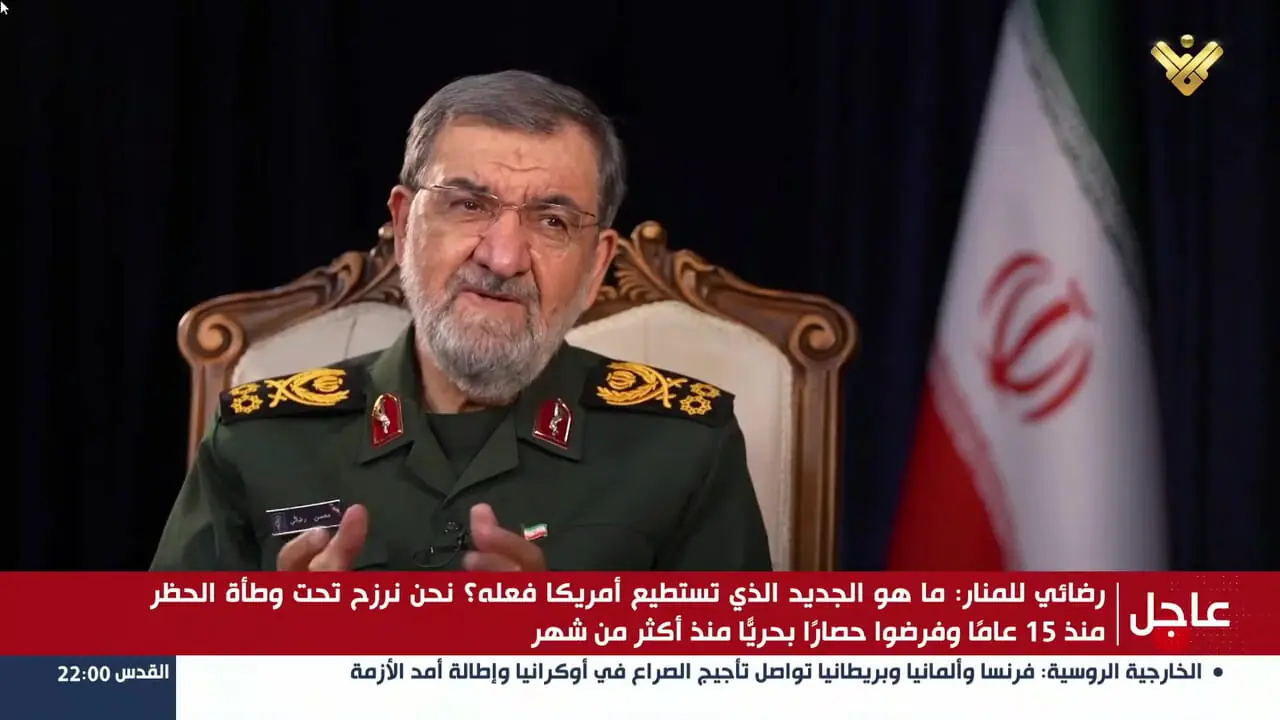 محسن رضایی: ایران ۸۰ میلیون بشکه نفت در دوره آتش‌بس صادر کرد